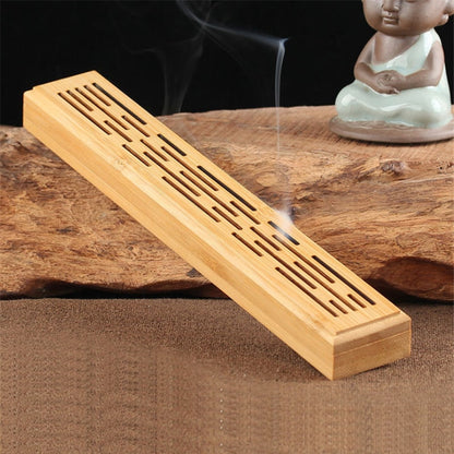 sanceo Handmade Bamboo Incense Box Burner