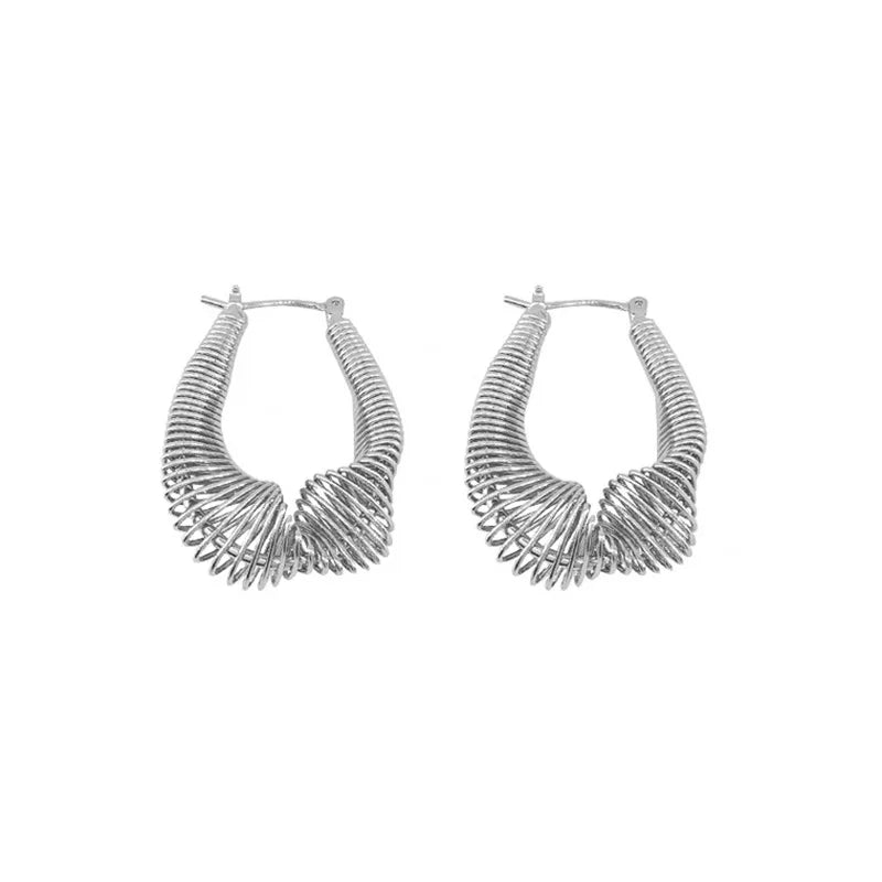 sanceo Geometric Wire Hoops