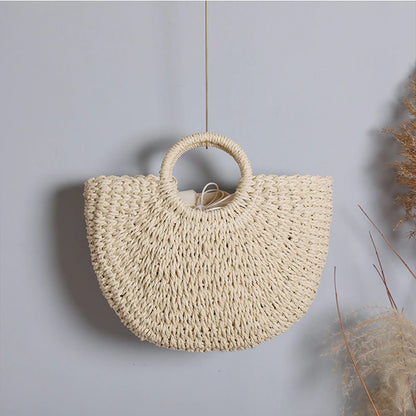 sanceo Boho Straw Tote