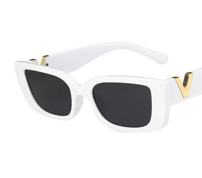 sanceo V is for Vacation Rectangle Sunglasses