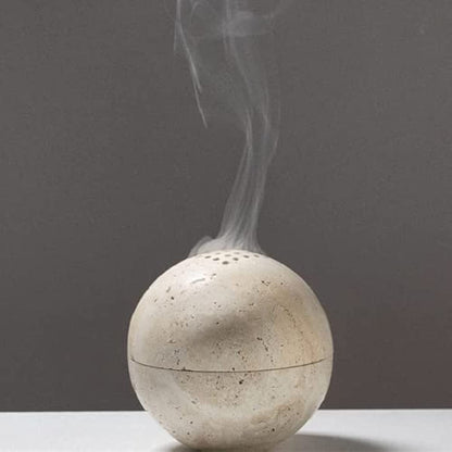 sanceo Natural Handmade Marble Incense Holder