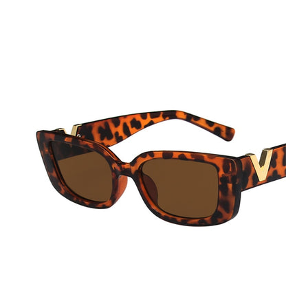 sanceo V is for Vacation Rectangle Sunglasses