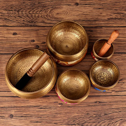 sanceo Tibetan Handmade Sound Bowls