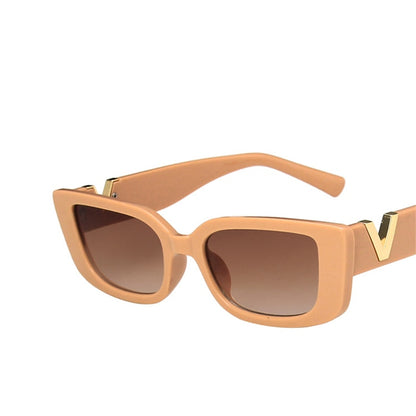 sanceo V is for Vacation Rectangle Sunglasses