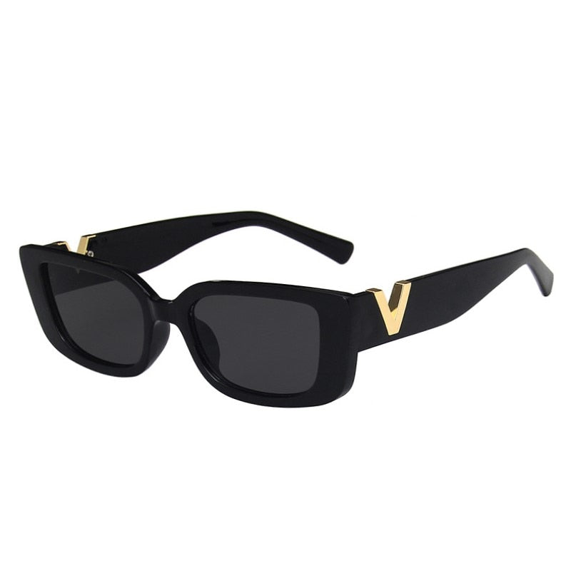 sanceo V is for Vacation Rectangle Sunglasses