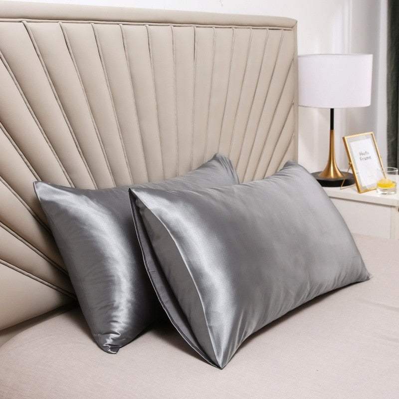 sanceo Soft Satin Pillow Case