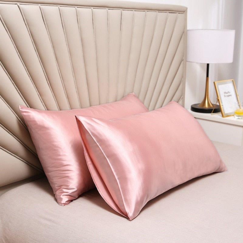 sanceo Soft Satin Pillow Case