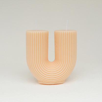 sanceo U-Shape Decorative Candle