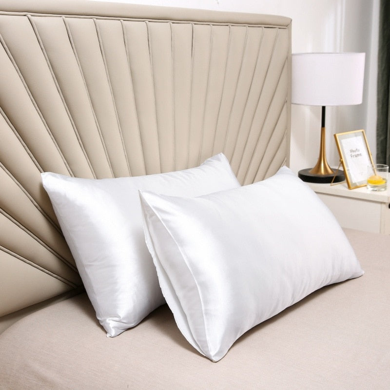 sanceo Soft Satin Pillow Case