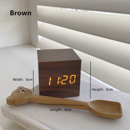 sanceo Wood Digital Clock