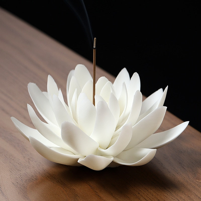 Sanceo White Lotus Incense Burner